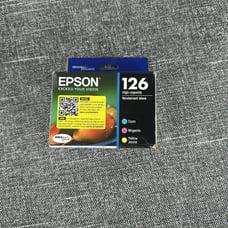 EPSON OEM/Genuine 126 Ink Cartridges 4-PACK Black Cyan Magenta Yellow - NEW 2026