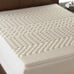 Mainstays 1.25 7-Zone Foam Mattress Topper - Full Size