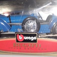 RARE Bburago 1934 Bugatti Type 59 Die Cast Model Car!!