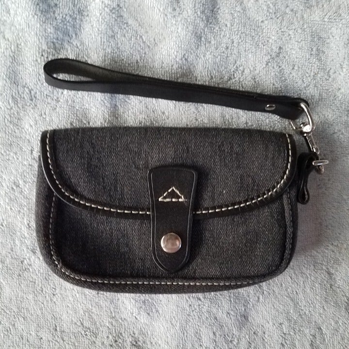Dooney & Bourke Denim Wristlet