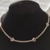 Judith Ripka Sterling Silver Pink Diamonique Double-Sided Heart CZ Chain 18-inch