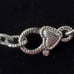 Judith Ripka Sterling Silver Pink Diamonique Double-Sided Heart CZ Chain 18-inch
