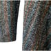 ML Monique Lhuillier Metallic Stripes Maxi Dress Long Sleeves Black Multi Size 2