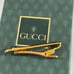 Rare, unused GUCCI tie pin, gold, MADE IN ITALY.