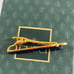 Rare, unused GUCCI tie pin, gold, MADE IN ITALY.