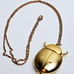 Rare Oris Vintage Ladybug Pendant Watch & Necklace Swiss Made Manual wind.