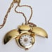 Rare Oris Vintage Ladybug Pendant Watch & Necklace Swiss Made Manual wind.