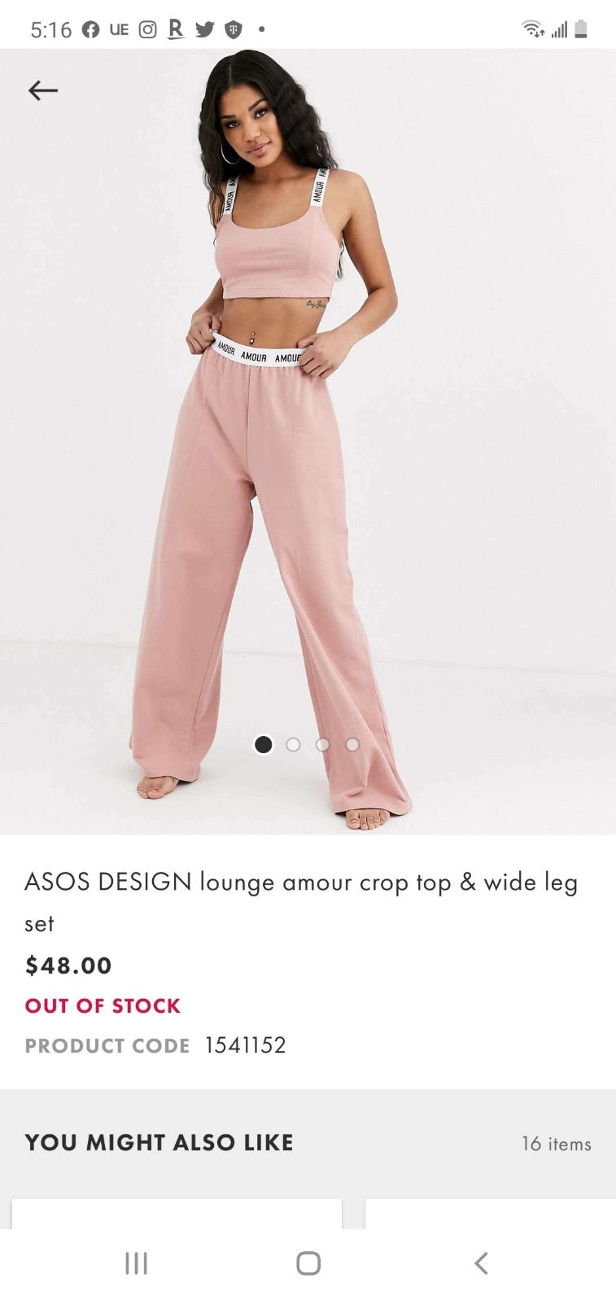 ASOS lounge set