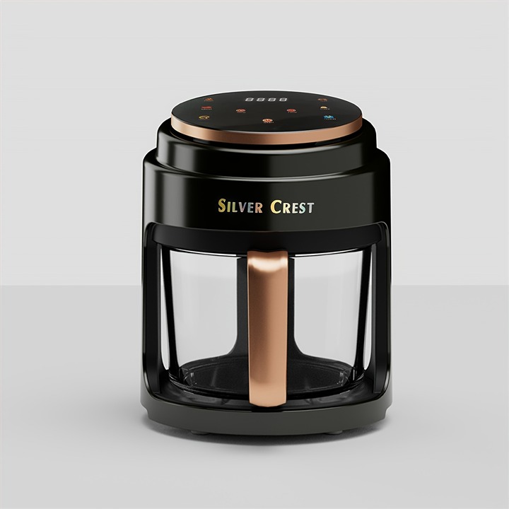 Smart Oil-Free Air Fryer with LED Touchscreen - Perfect for French Fries