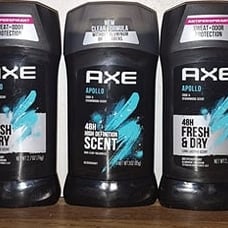 7 Axe Apollo Sage & Cedarwood Antiperspirant Deodorant Men's