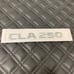 CLA250 fit mercedes REAR TRUNK NAMEPLATE BADGE EMBLM NUMBERS letters CLA CLASS