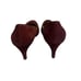 NWT Sergio Rossi Burgundy Suede Round Toe Heels 35 EU