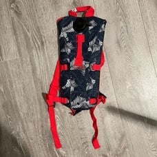 Chubbies Brand Tropical Print Hydration Backpack Camelbak Type Hydrapack NWT