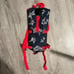 Chubbies Brand Tropical Print Hydration Backpack Camelbak Type Hydrapack NWT