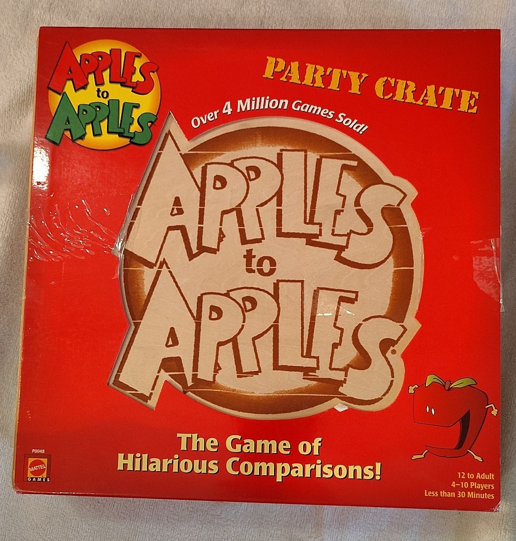 Apples to apples