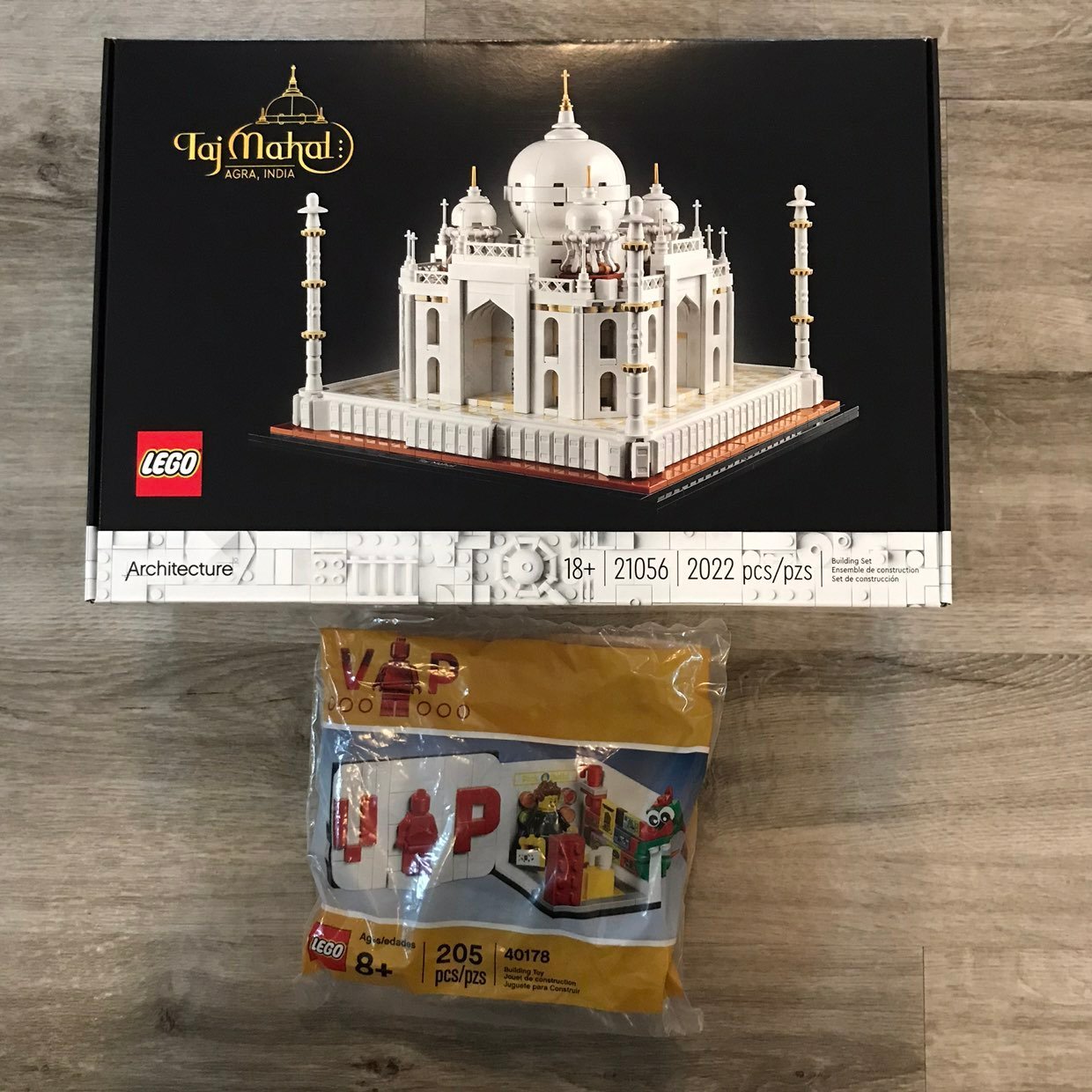 LEGO 21056 Architecture Taj Mahal + 4017