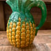 Antique Majolica Pineapple Pitcher Minton English 19th Century