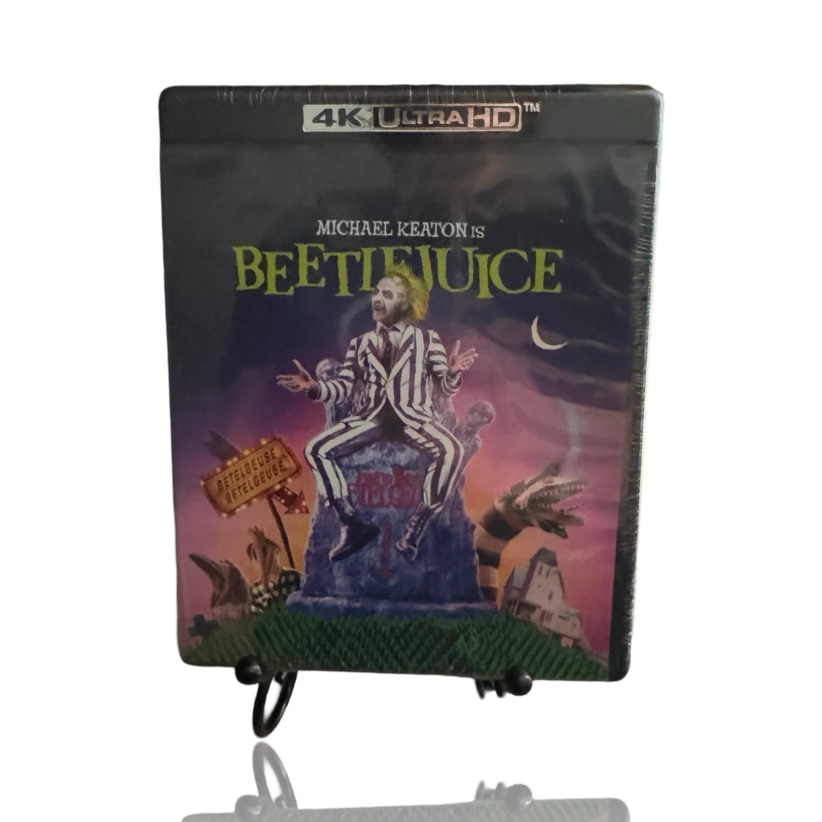 Beetlejuice 4K Brand New: Tim Burton: 80’s Horror: Michael Keaton: NWT