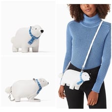 New Kate Spade Polar bear purse orig.365