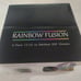 Rainbow Fusion 4pc Set Double Old-fashioned Glasses 12.25oz, New In Box!