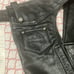 Unisex Black Leather Chaps size Large