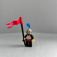 LEGO Castle Black Knight with Breastplate Minifigure