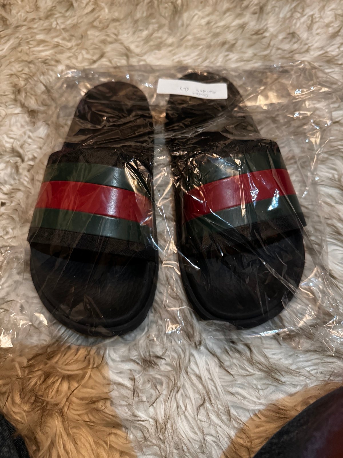 Brand new Gucci slides
