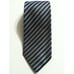 NINA RICCI MENS NEW GRAY 100%SILK STRIPED CLASSIC NECK TIE WIDTH: 2 7/8