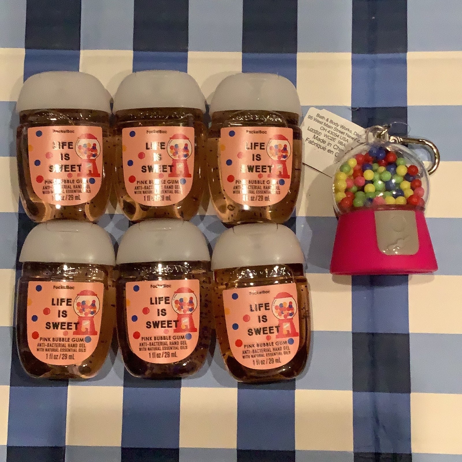 BBW Pocketbac Bubblegum Machine & Hand Gel Bundle