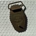 Vintage Belt Buckle Featuring Suzuki Motorcycle Brand Logo
