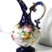 Antique Pitcher Hand Painted with 18k Gold Detail Ornate