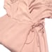 Women’s Astr The Label pink crochet sleeve wrap dress