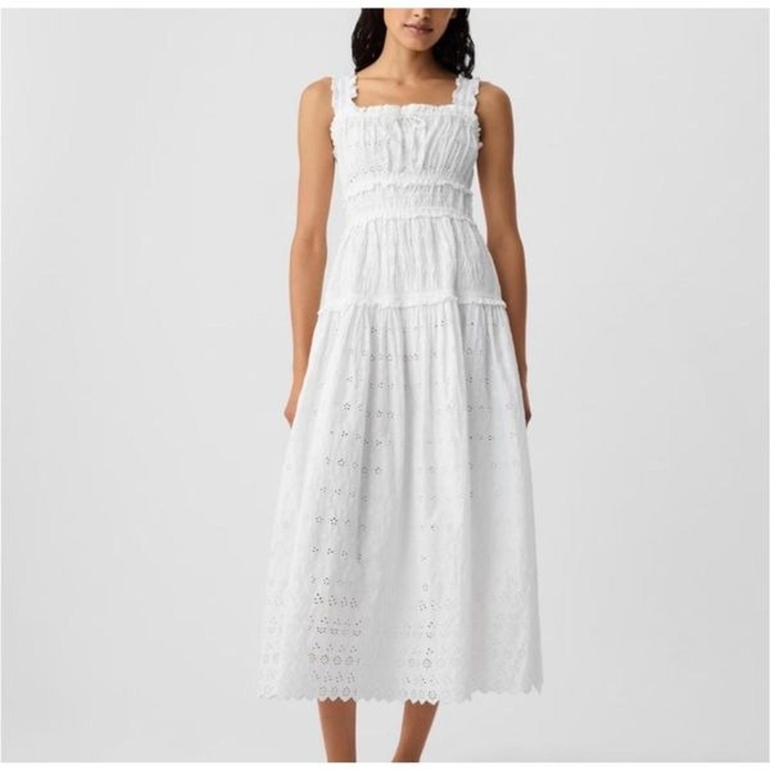 Gap  DOEN Eyelet Midi Dress XS