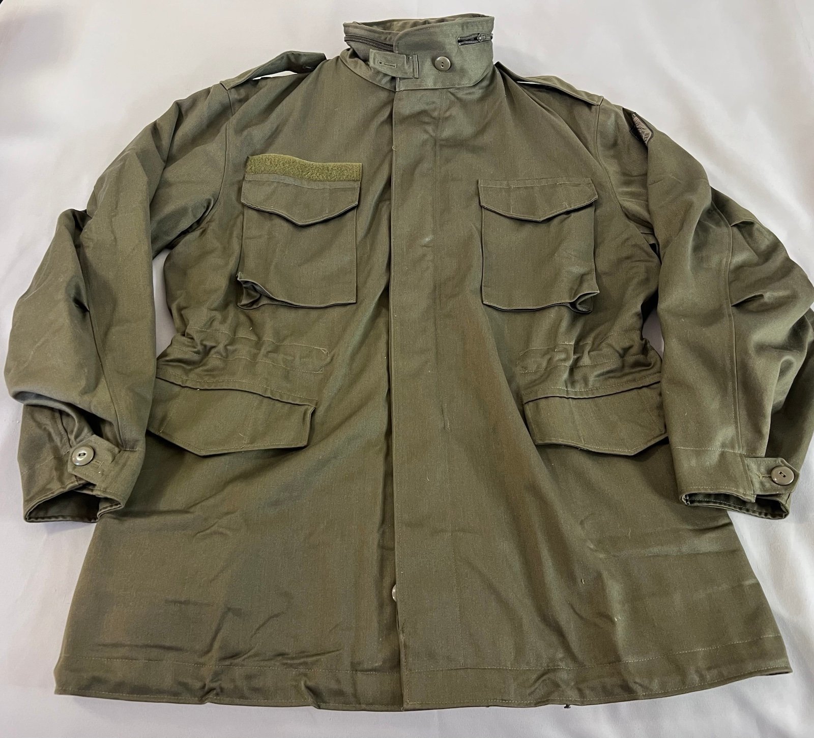 Austrian Army Österreich Bundesheer Heereseigentum Jacket Coat Parka M65 L