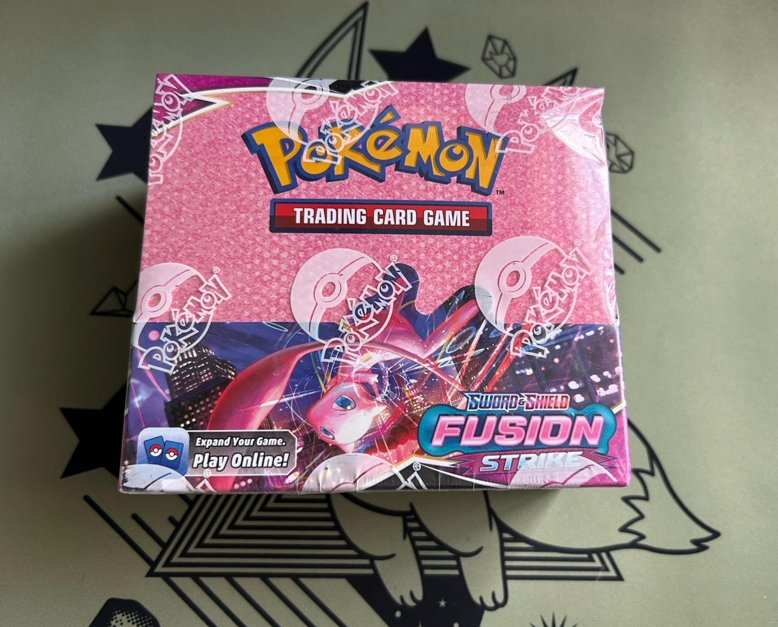 Pokemon TCG Fusion Strike Booster Box - 36 Packs Factory Sealed Sword&Shield08