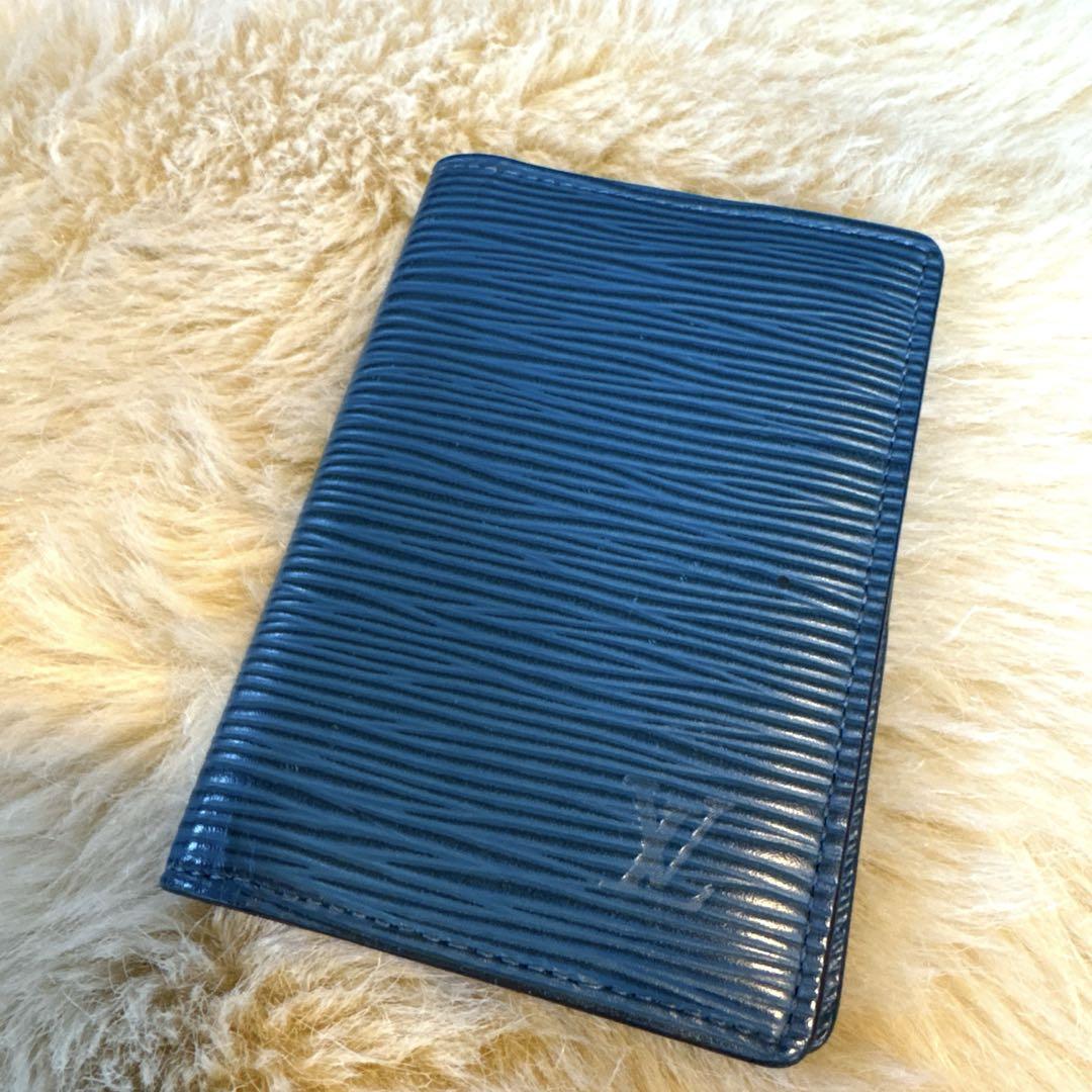 Louis Vuitton Epi Card Case Organizer Du Poche