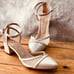 Tulle Bridal Shoes, Ivory, Bridal Wedding Shoes, Special Day Shoes