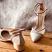 Tulle Bridal Shoes, Ivory, Bridal Wedding Shoes, Special Day Shoes
