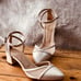 Tulle Bridal Shoes, Ivory, Bridal Wedding Shoes, Special Day Shoes