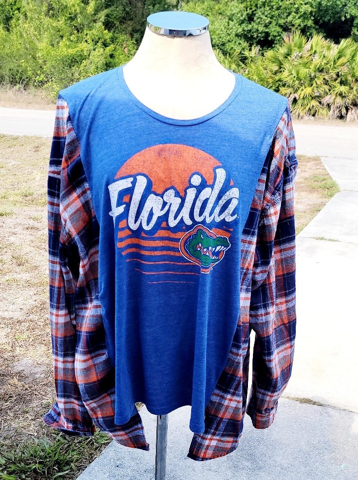 Upcycled Florida Gators T-Shirt