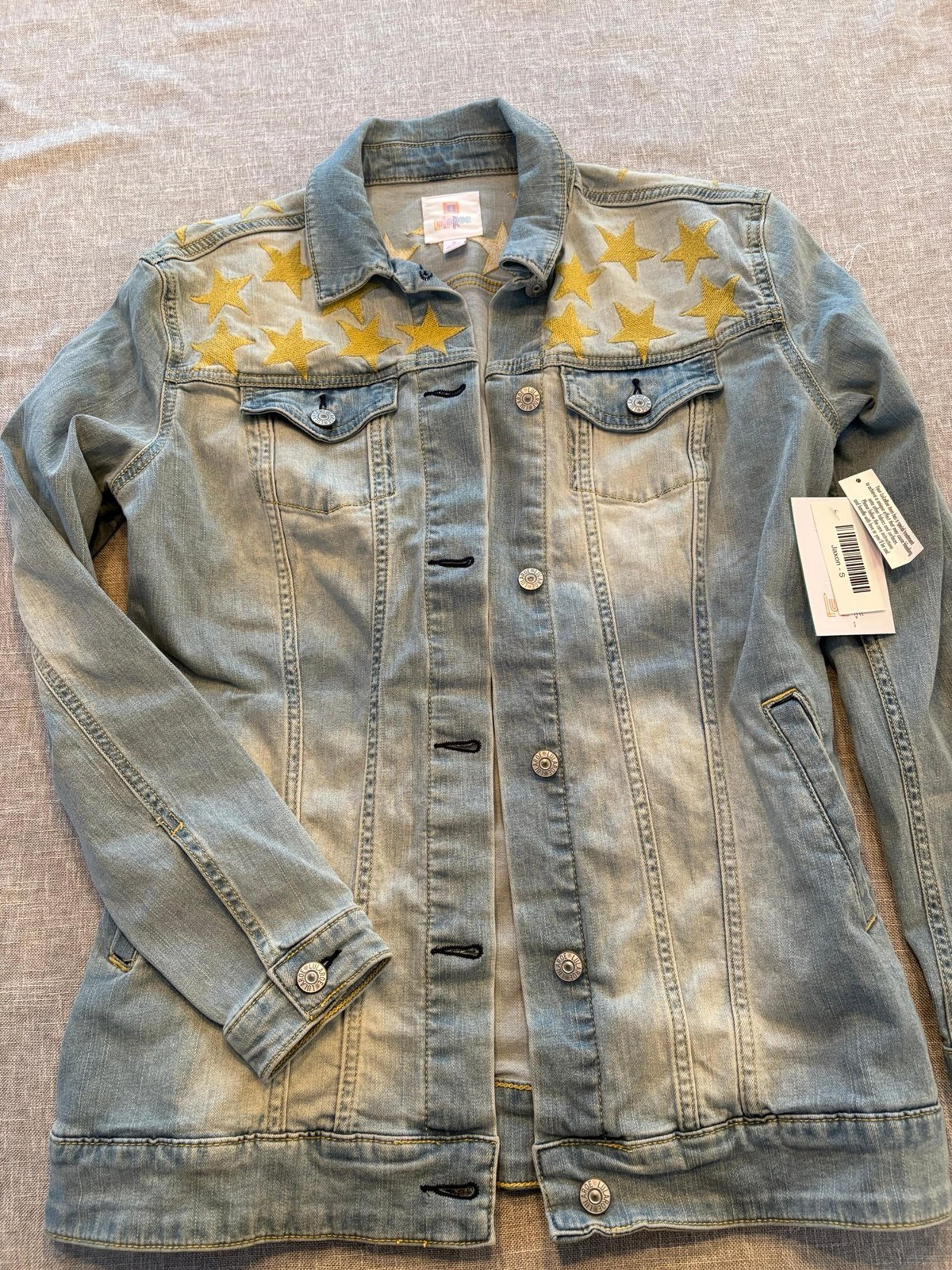 LuLaRoe Jaxson denim jacket