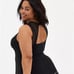 Torrid Underwire Short Mesh Overlay Swim Dress With Brief