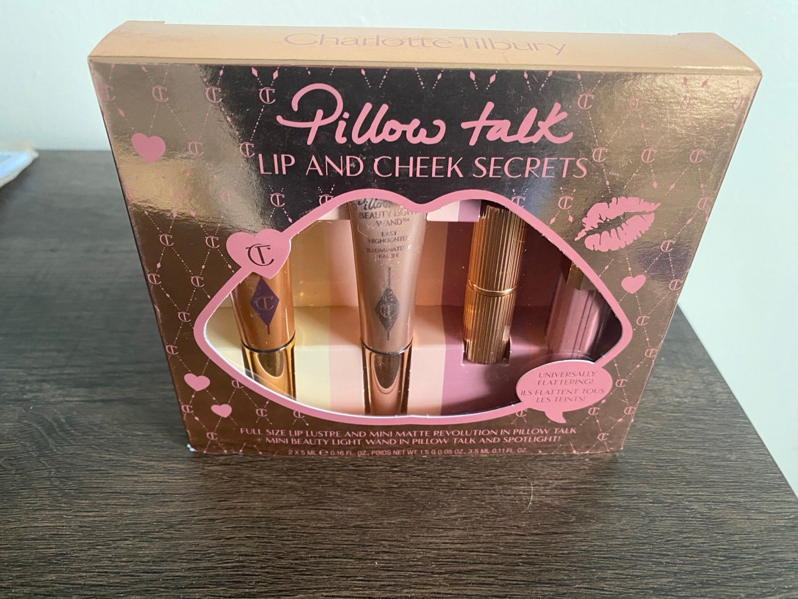 Charlotte Tilbury Pillow Talk lip and check secrets set