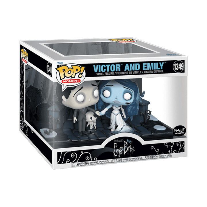 Victor and Emily Funko Pop Tim Borton's Corpse Bride Moment NEW!!!
