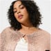 Torrid sequins bolero champaign new with tags