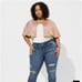 Torrid sequins bolero champaign new with tags