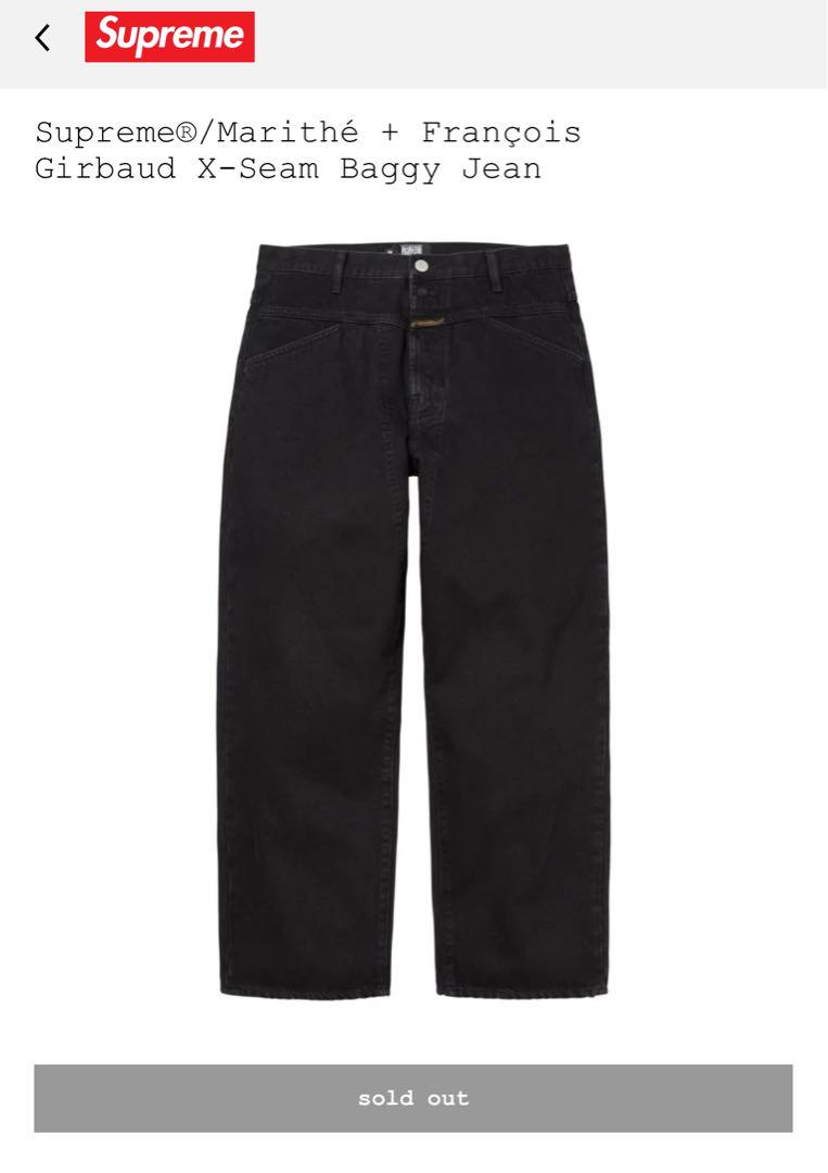 Supreme Marithe Francois Girbaud X Black 30