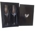Disney Parks Gift Set of 2 Champagne Glasses Etched with Swirl Mickey Icon NEW