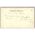 RPPC CRAWFORDSVILLE OREGON OR Handsome Man William Parson Riding Bike Postcard