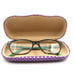 William Morris England Design Eyeglass Aqua Frames Womens WM9068 53-14-138 Case
